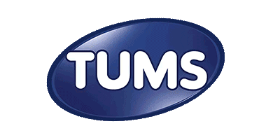 A series of logos for TUMS, Pronamel, Voltaren, Centrum, Advil and Sensodyne rotate.